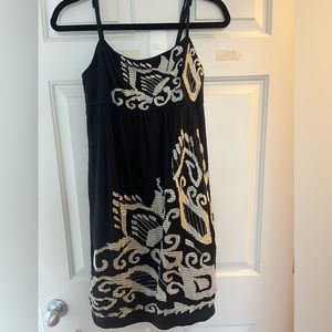 INC International Concepts Embroidered dress size large